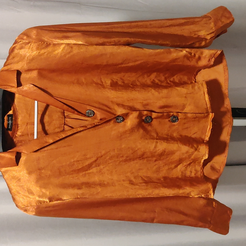 Orange shirt